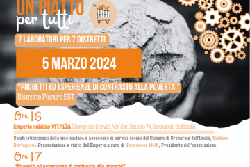 &quot;Un piatto per tutti&quot;, progetti ed esperienze di contrasto alla povert&#224; nel Distretto Pianura Est