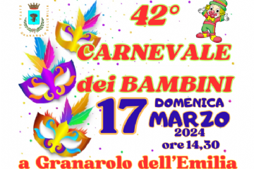 Carnevale dei bambini, domenica 17 marzo la sfilata dei carri
