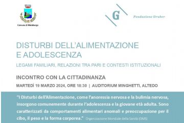 Convegno disturbi dell&#39;alimentazione e adolescenza