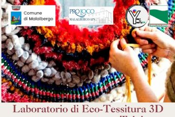 Laboratorio di Eco-Tessitura 3D contemporanea - con telaio circolare