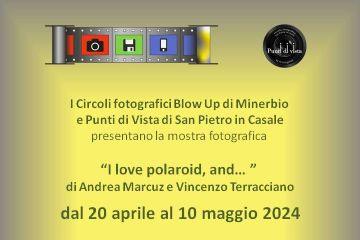 Inaugurazione mostra fotografica &quot;I love polaroid, and...&quot;