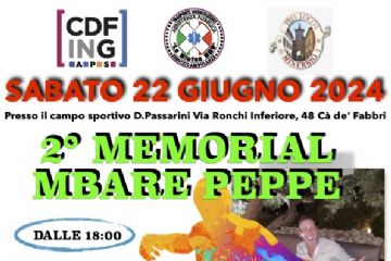 2&#176; Memorial Mbare Peppe