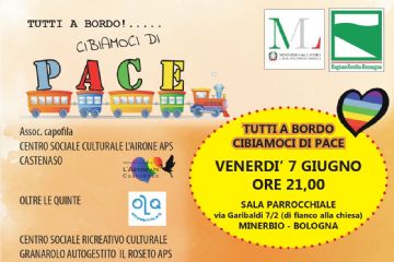 Tutti a bordo! Cibiamoci di pace