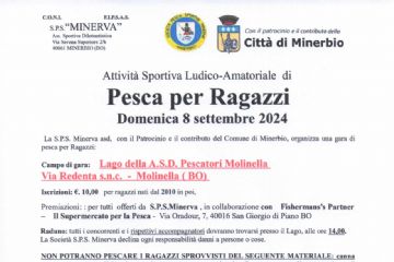 Gara di Pesca per Ragazzi