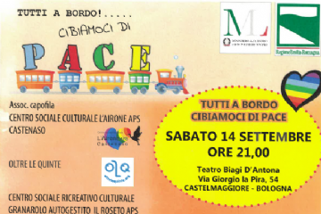 &quot;Cibiamoci di Pace&quot;, a Castel Maggiore con Campus Adriani e Il Roseto