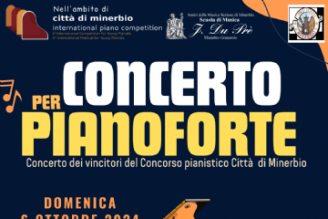 Concerto dei vincitori Concorso Pianistico Internazionale Citt&#224; di Minerbio - 8&#176; Edizione