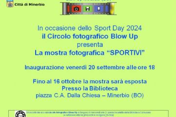 Inaugurazione mostra fotografica &quot;Sportivi&quot; 