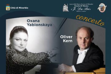 Concerto pianistico dei Maestri Oxana Yablonskaya e Oliver Kern