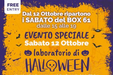 Laboratorio di Halloween al BOX61
