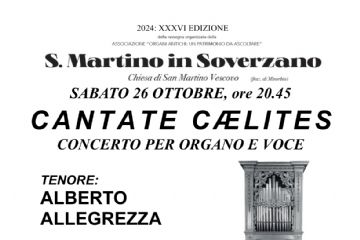 Concerto Organi Antichi a San Martino in Soverzano