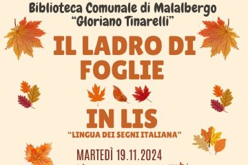 IL LADRO DI FOGLIE - IN LIS &quot;Lingua dei Segni&quot;