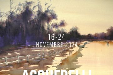 Mostra di Acquerelli di Maurizio Tangerini a Il Roseto
