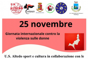 Serata di sensibilizzazione contro la violenza sulle donne