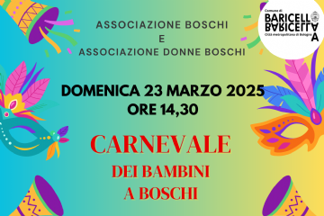 Carnevale dei bambini a Boschi