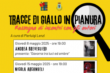 &quot;Tracce di giallo in pianura&quot;: cinque serate tra misteri e suspense in biblioteca