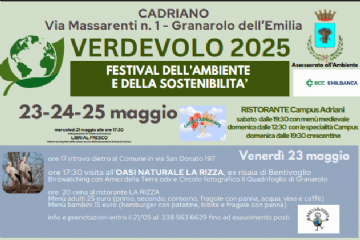 Verdevolo 2025: tre giorni tra Natura, Sostenibilit&#224; e Medioevo