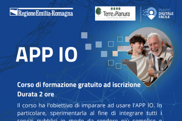 Corso di formazione gratuito ad iscrizione - App IO