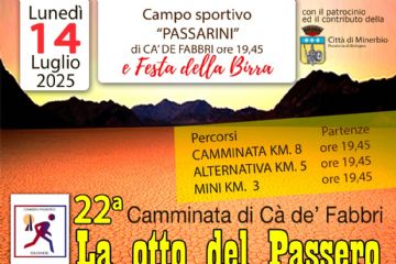 22&#176; Camminata &quot;La otto del passero&quot;  