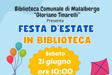 Festa d&#39;estate in biblioteca