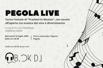 Pegola Live- Frazioni in Musica