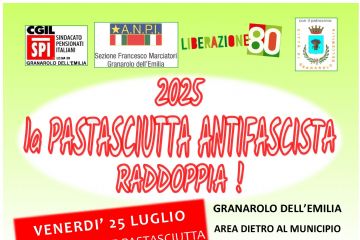Torna la Pastasciutta Antifascista il 25 e 26 luglio