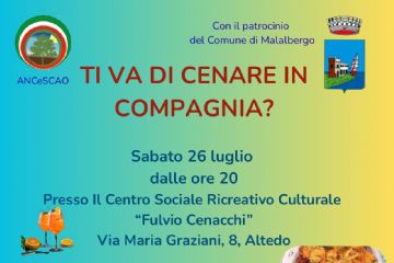 Ti va di cenare in compagnia?