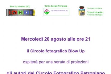 Proiezioni fotografiche