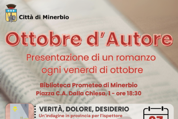 Ottobre d&#39;autore - Presentazione di un romanzo ogni venerd&#236; di ottobre