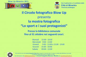 Mostra fotografica &quot;Lo sport e i suoi protagonisti&quot;