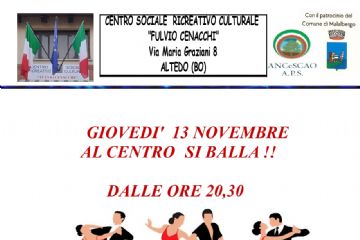 Al Centro si balla - Gioved&#236; 13 Novembre