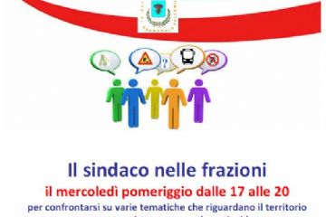 Il sindaco a Cadriano
