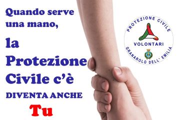 Reclutamento volontari protezione civile