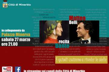 Matteo Belli recita Dante: il 27 marzo un omaggio al sommo poeta nella Giornata mondiale del Teatro