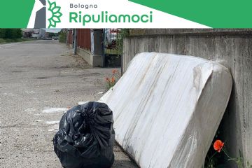 Puliamo la zona industriale di Minerbio