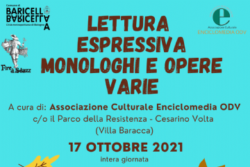LETTURA ESPRESSIVA MONOLOGHI E OPERE VARIE