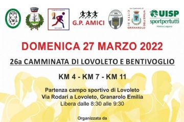 Camminata Lovoleto-Bentivoglio