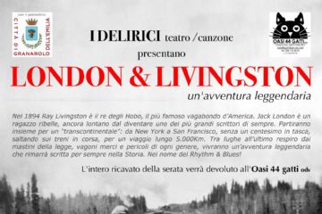 &quot;London &amp; Livingstone&quot; al TaG per l&#39;Oasi 44 Gatti