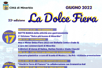 Dolce Fiera 2022: il programma degli eventi