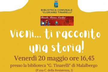 Vieni ...Ti racconto una storia! - lettura e musica per bambine e bambini dai 3 ai 7 anni