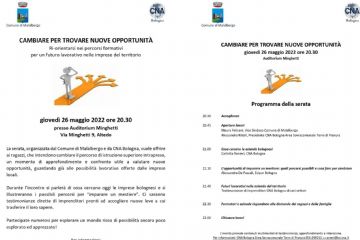 CAMBIARE PER TROVARE NUOVE OPPORTUNIT&#192;