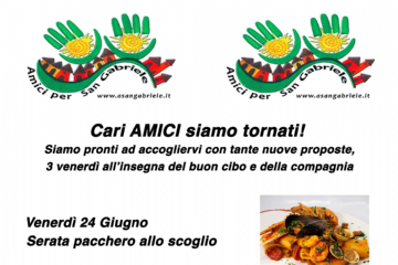 &quot;SERATE IN AMICIZIA&quot; - Amici per San Gabriele
