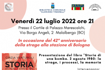 Presentazione del libro &quot;Storia di una bomba. 2 agosto 1980: la strage, i processi, la memoria&quot;