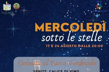 “Mercoled&#236; Sotto le Stelle” al Parco Verdevolo