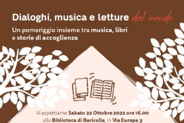 Musiche e letture per bambini dal mondo e Presentazione del libro “L’Eco dei Portici” di Alessandro Albergamo e delle attivit&#224; di Antoniano nel Comune di Baricella