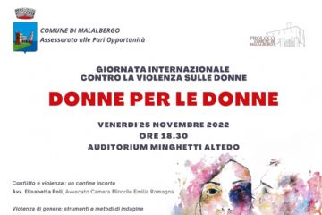 Donne per le Donne - Convegno in occasione della Giornata Internazionale contro la violenza sulle donne