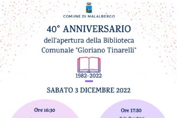 40&#176; Anniversario della Biblioteca &quot;Gloriano Tinarelli&quot;