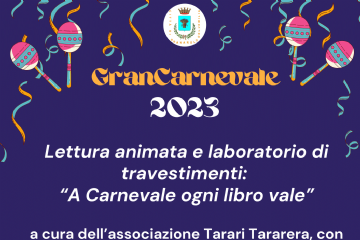 A carnevale ogni libro vale