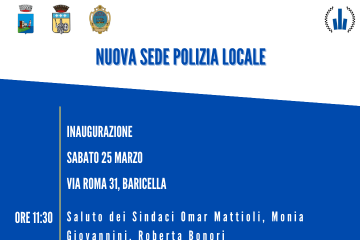 Inaugurazione nuova sede Polizia locale