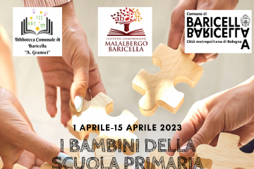 I bambini della scuola primaria B. Munari di Baricella per la settimana blu