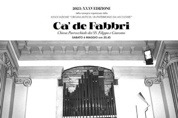 CONCERTO ORGANI ANTICHI A CA&#39; DE&#39; FABBRI